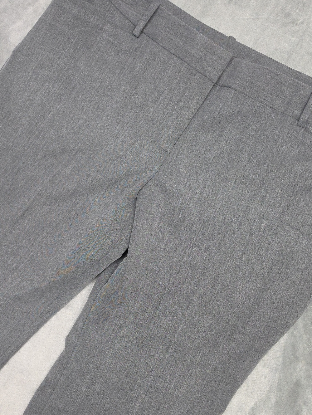 Worthington 18PS Gray Flat-Front Men's Dress Shorts